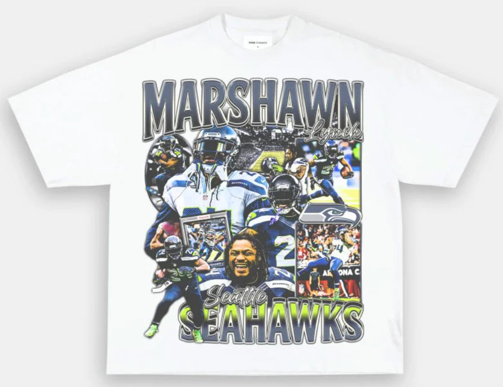 MARSHAWN LYNCH ‘SEAHAWKS’ TEE