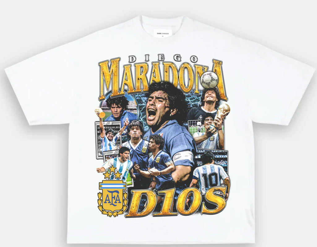 DIEGO MARADONA TEE - Unseen
