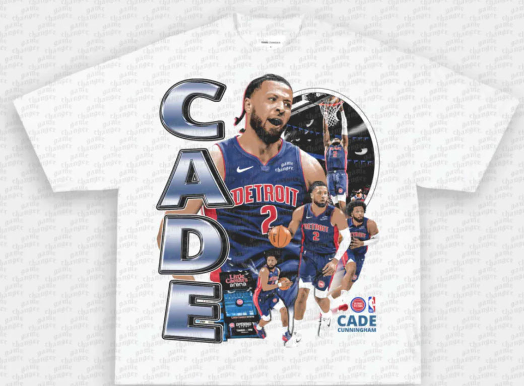 CADE CUNNINGHAM - PISTONS TEE