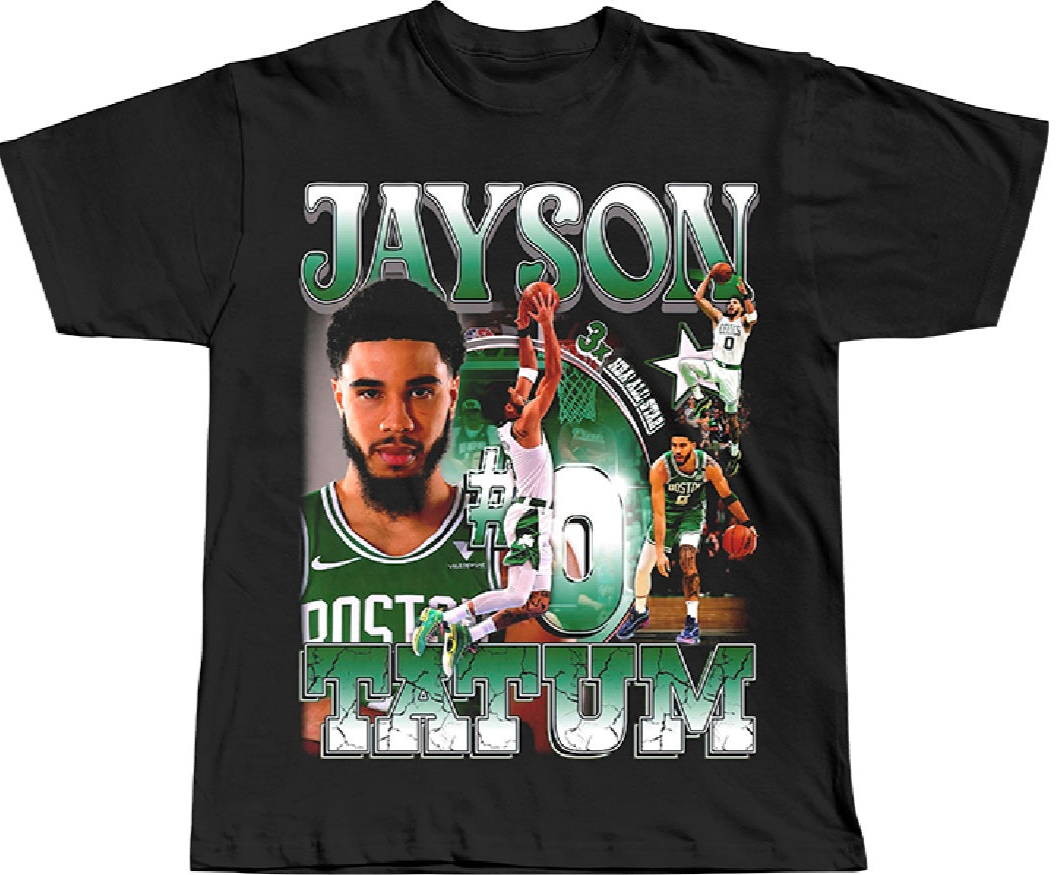 JAYSON TATUM BLACK TEE - Unseen