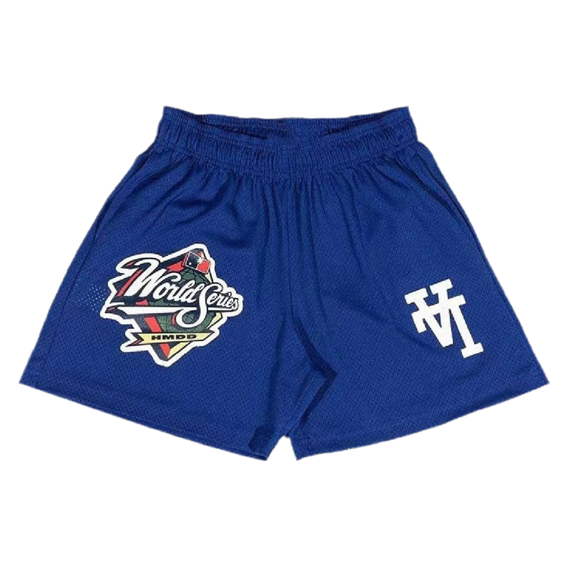 UNSEEN ‘REVERSE LA’ BLUE SHORTS - Unseen