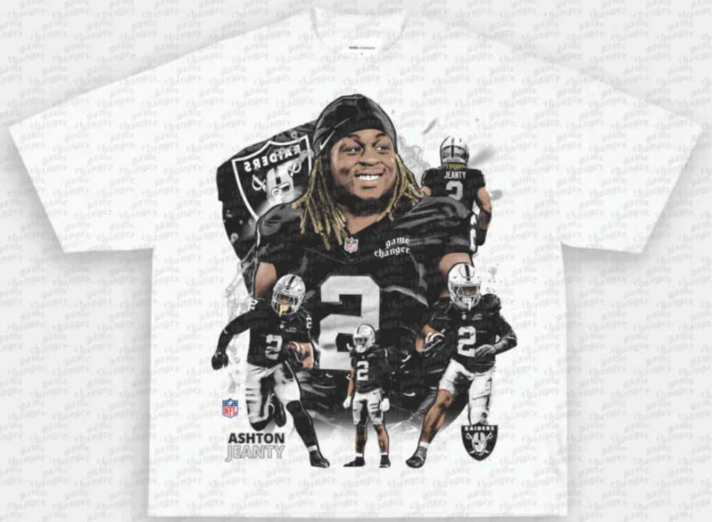 ASHTON JEANTY ‘RAIDERS’ TEE