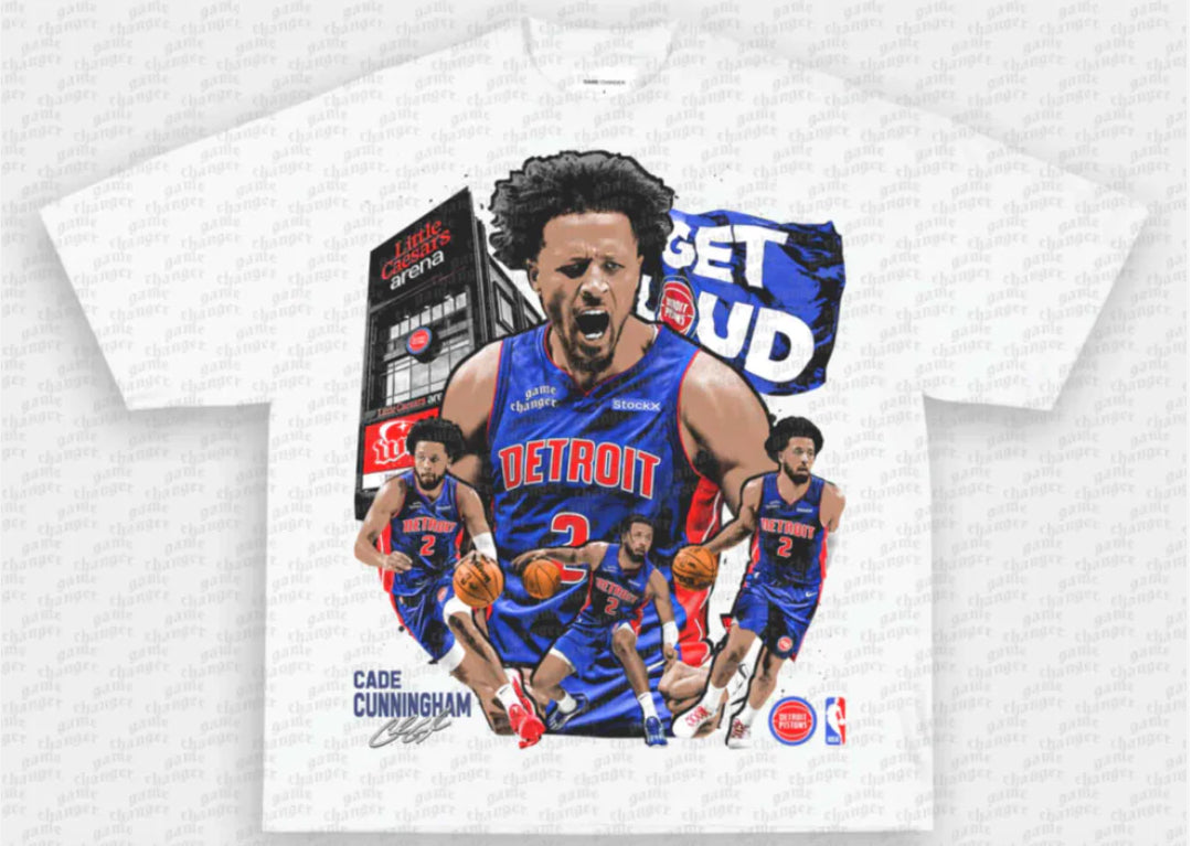 CADE CUNNINGHAM - PISTONS TEE