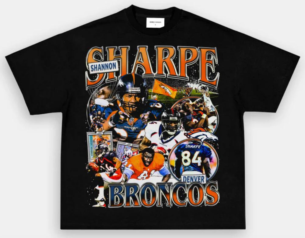 SHANNON SHARPE ‘BRONCOS’ TEE