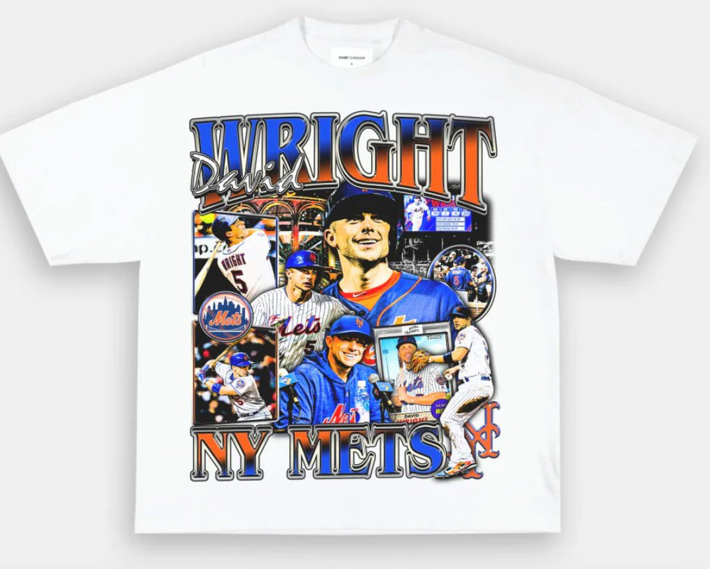 DAVID WRIGHT METS TEE