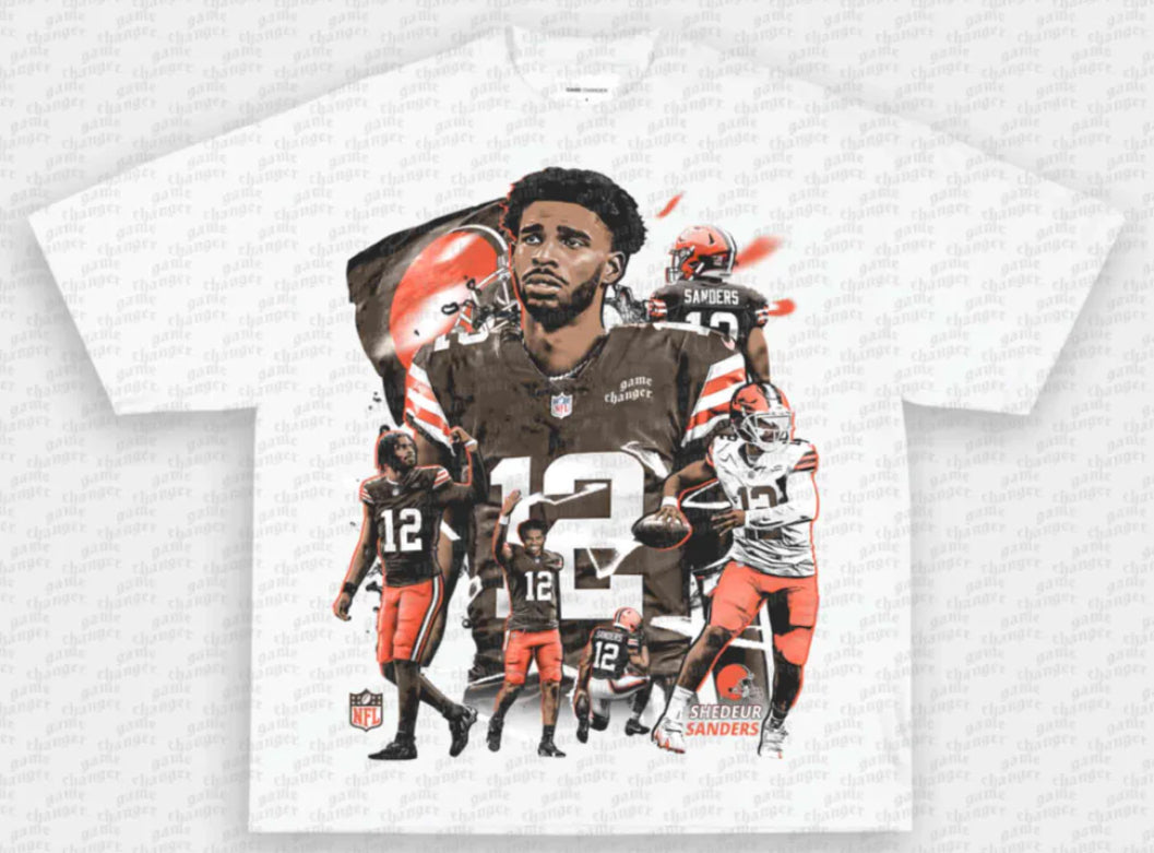 SHEDEUR SANDERS ‘BROWNS’ TEE V2
