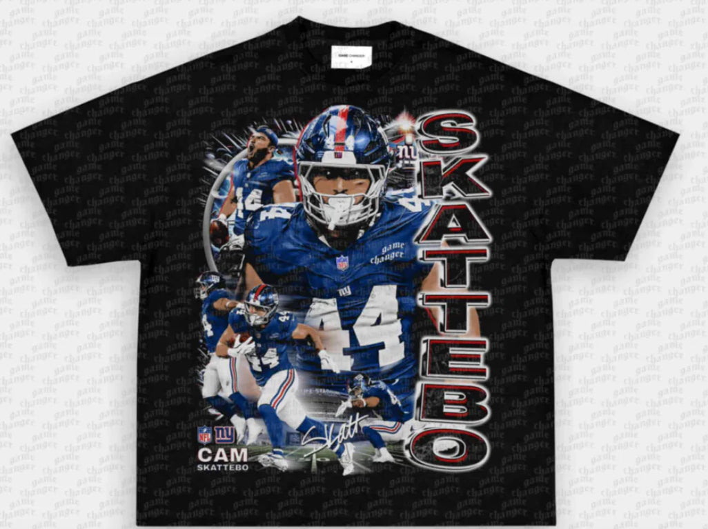 CAM SKATTEBO ‘GIANTS’ TEE