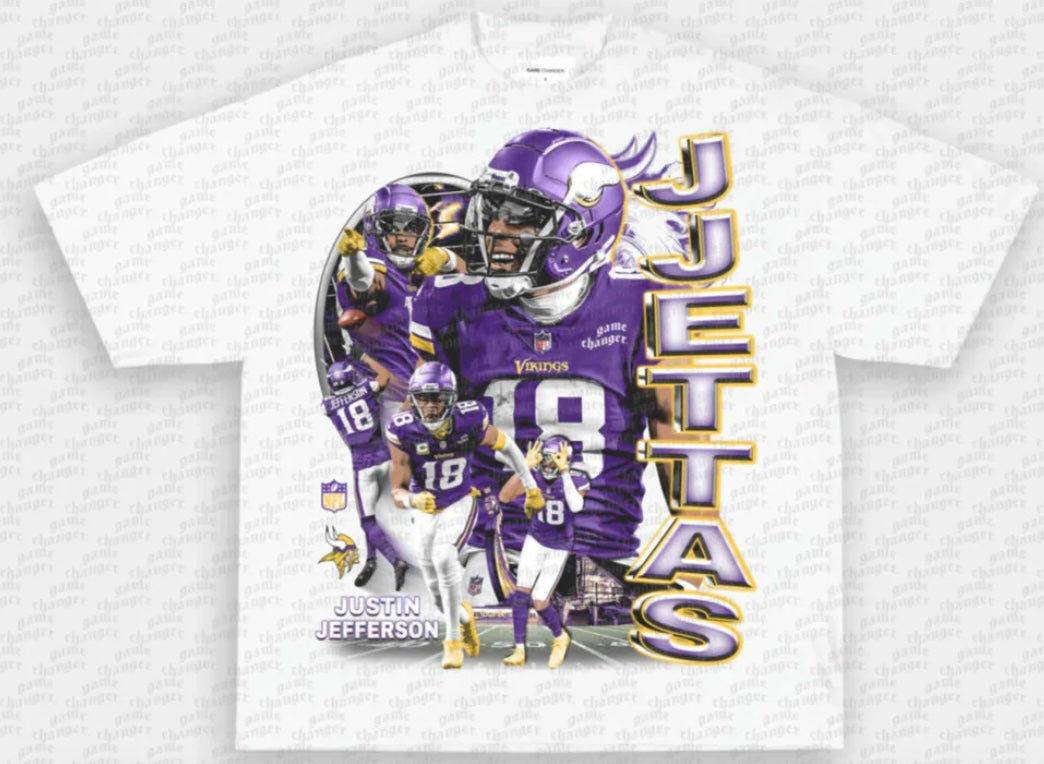 JUSTIN JEFFERSON ‘VIKINGS’ TEE V3