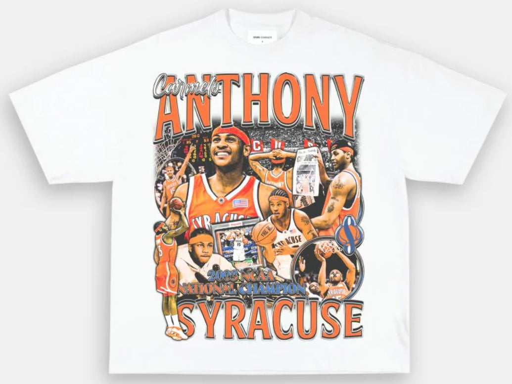 CARMELO ANTHONY - SYRACUSE TEE