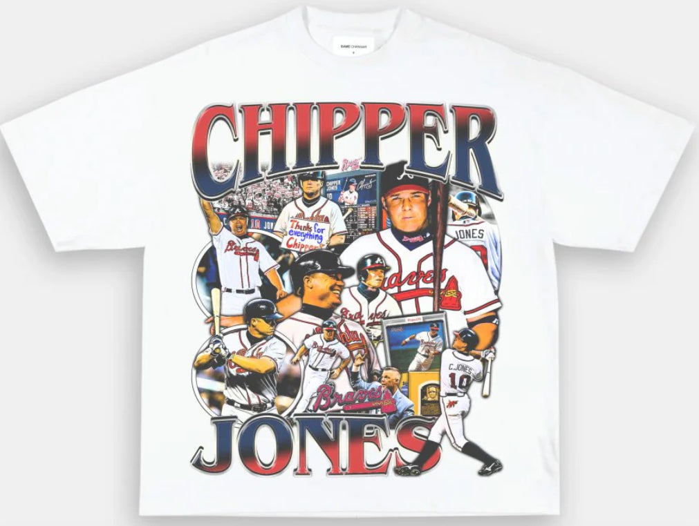CHIPPER JONES BRAVES TEE
