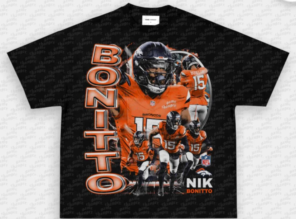 NIK BONITTO ‘BRONCOS’ TEE
