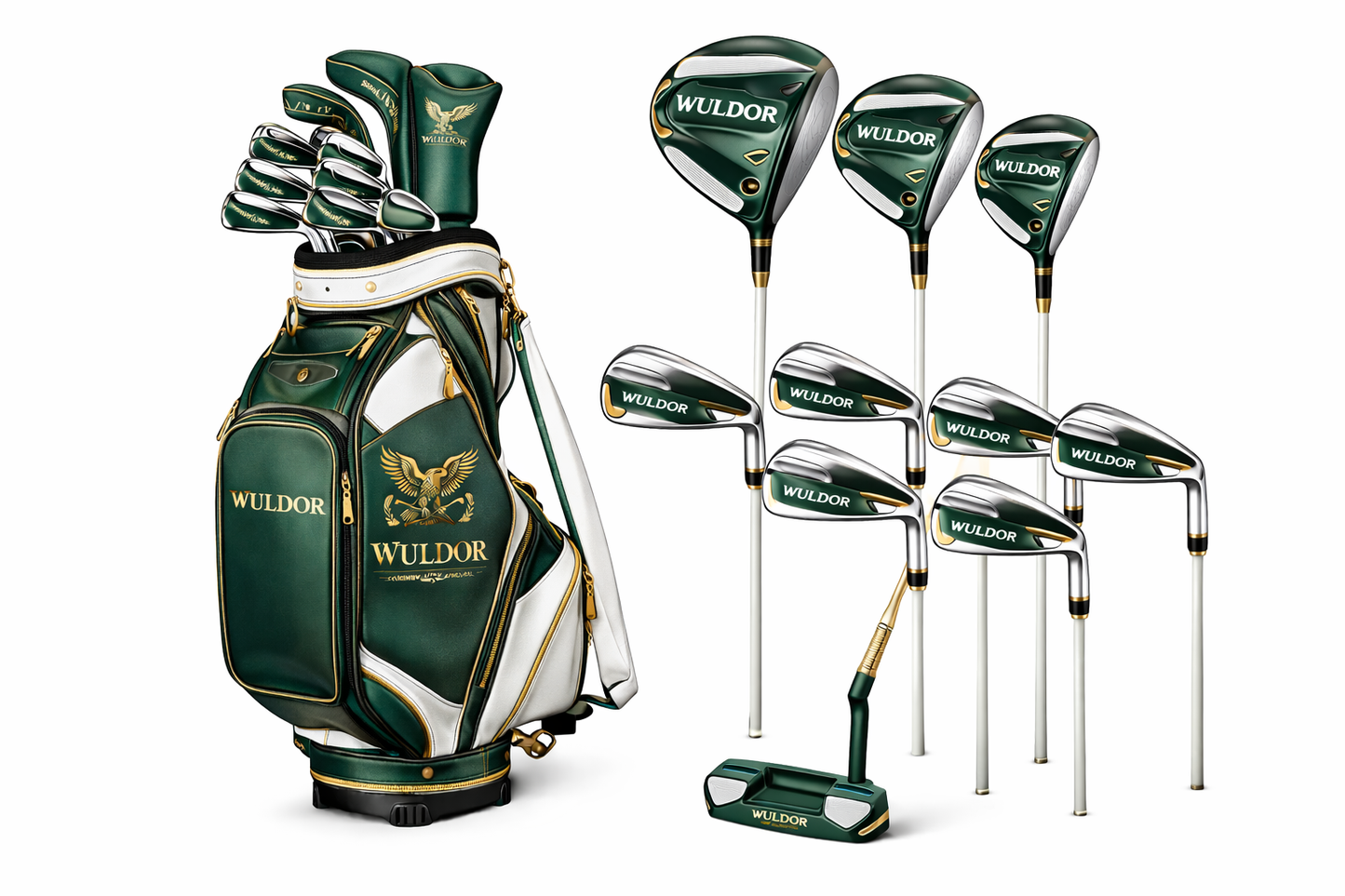 Wuldor Eagle Men's Left Handed 14-Piece Plus Set