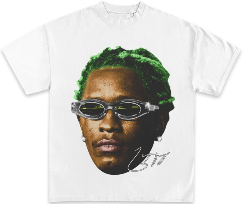YOUNG THUG WHITE TEE - Unseen
