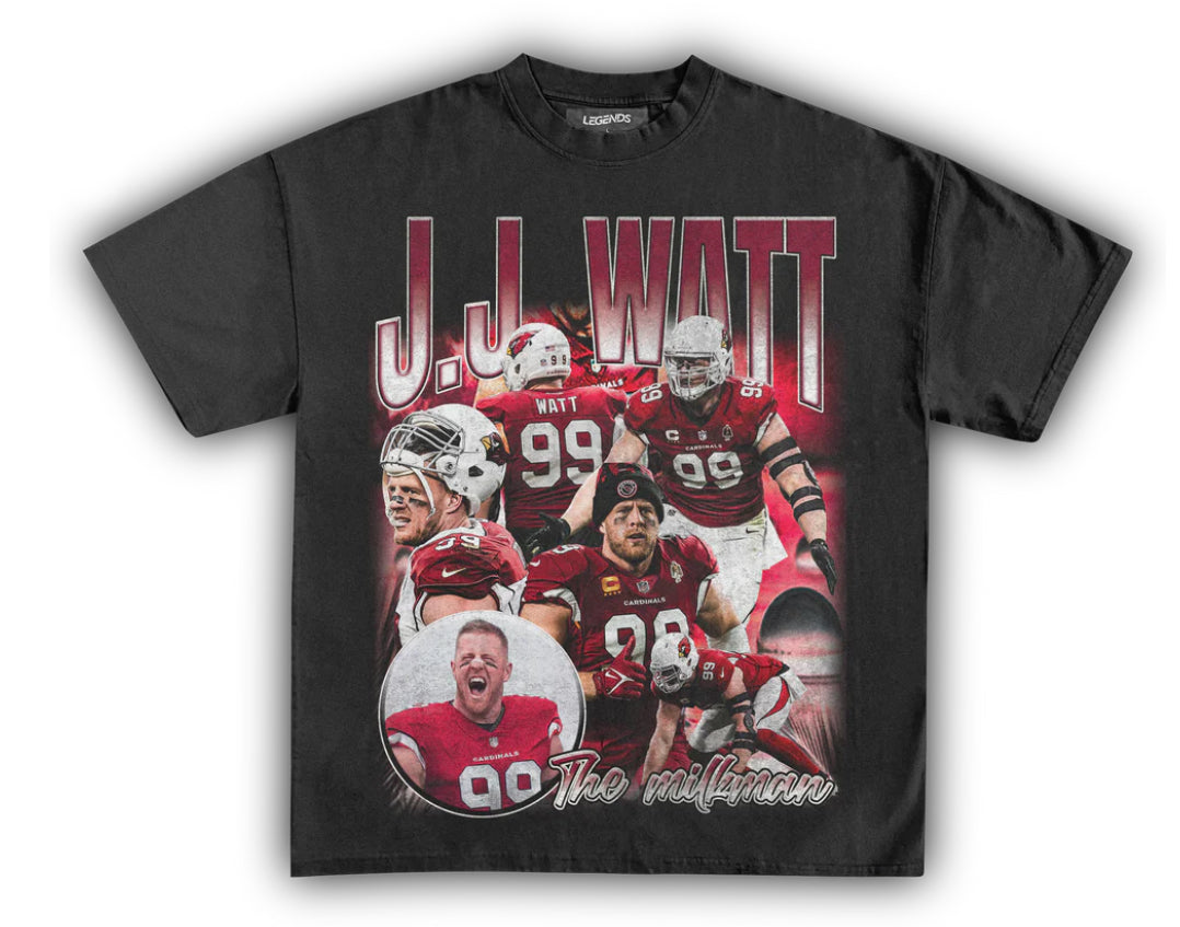 JJ WATT ‘CARDINALS’ TEE - Unseen