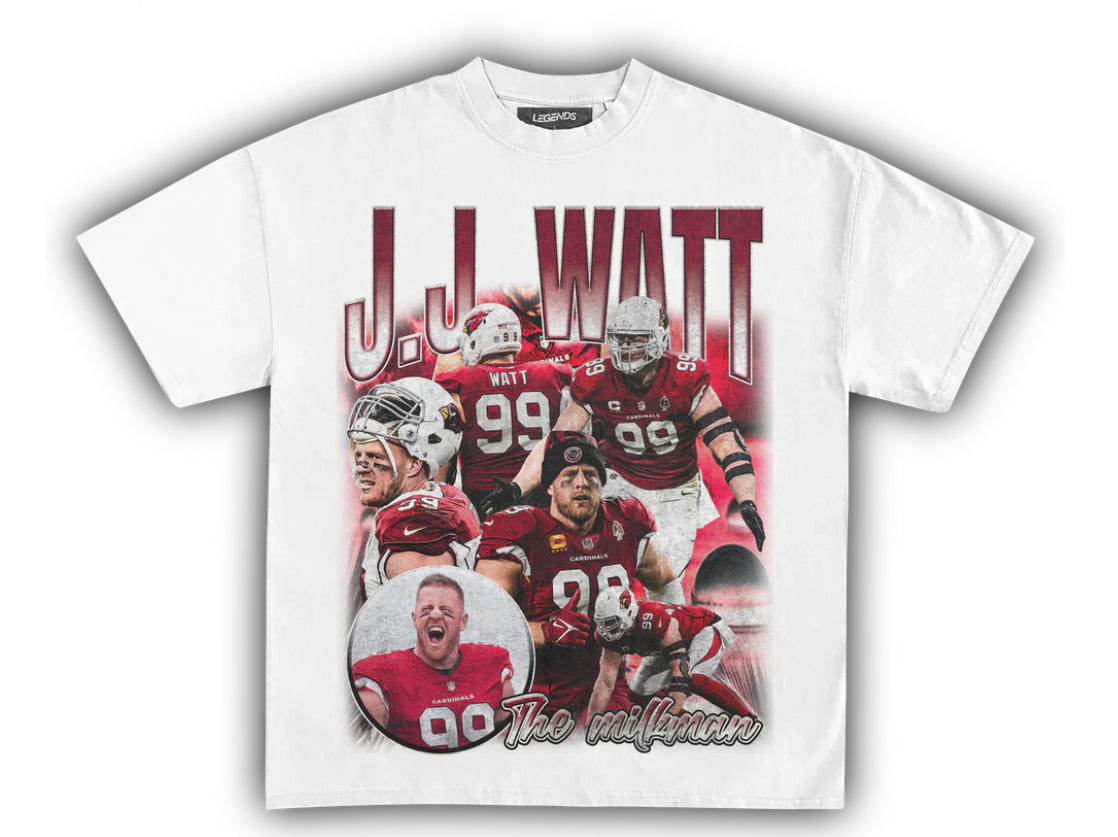 JJ WATT ‘CARDINALS’ TEE - Unseen
