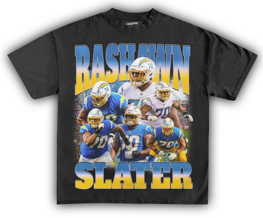 RASHAWN SLATER ‘CHARGERS’ TEE - Unseen