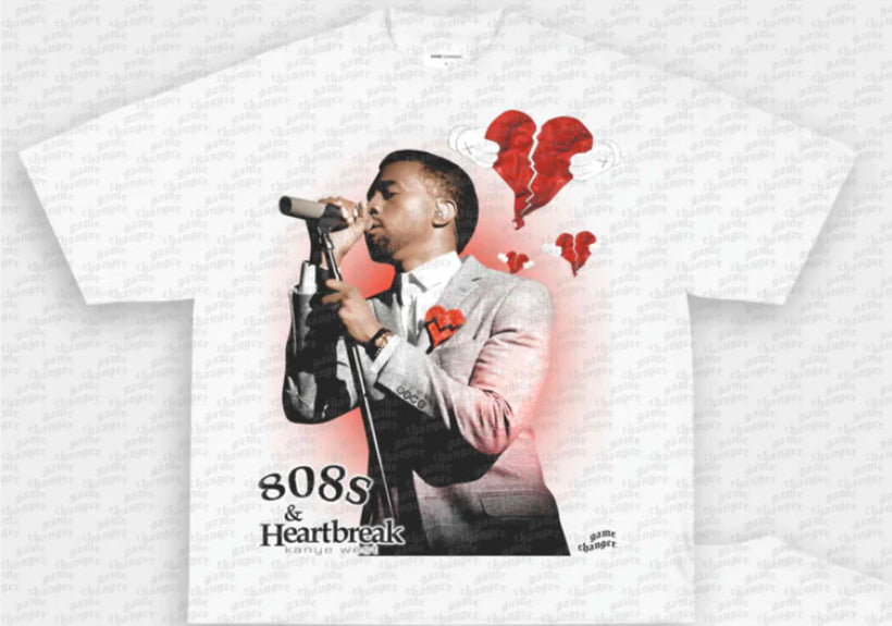 Camiseta blanca Drake '6 Dios'