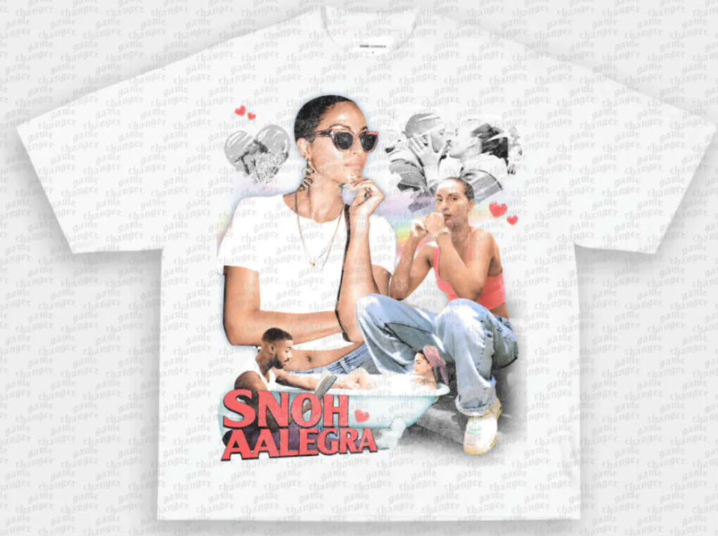 Camiseta blanca Drake '6 Dios'