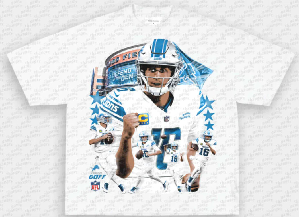 JARED GOFF ‘LIONS’ TEE