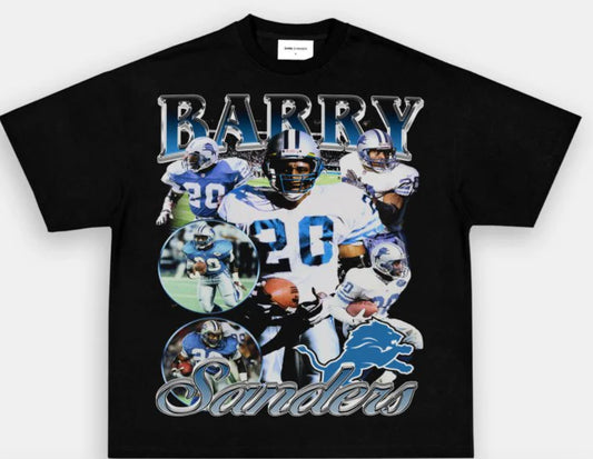 BARRY SANDERS ‘LIONS’ TEE