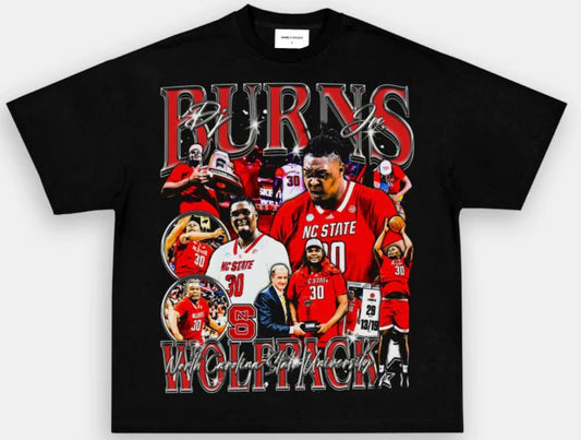DJ BURNS - NC STATE TEE