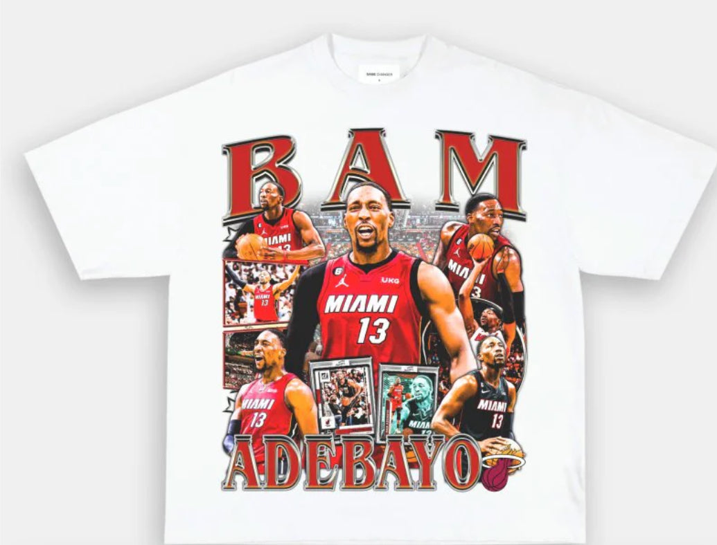 BAM ADEBAYO - HEAT TEE