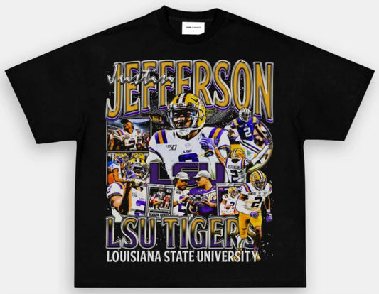 JUSTIN JEFFERSON ‘LSU’ TEE V4
