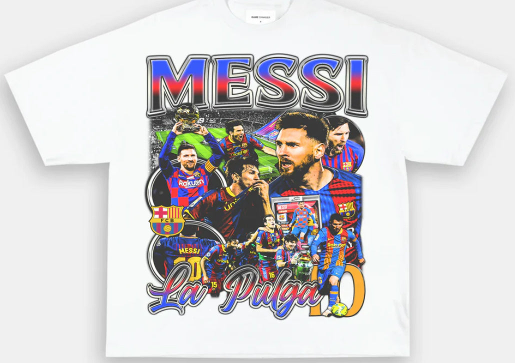 LIONEL MESSI BARCELONA TEE - Unseen 