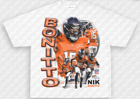 NIK BONITTO ‘BRONCOS’ TEE