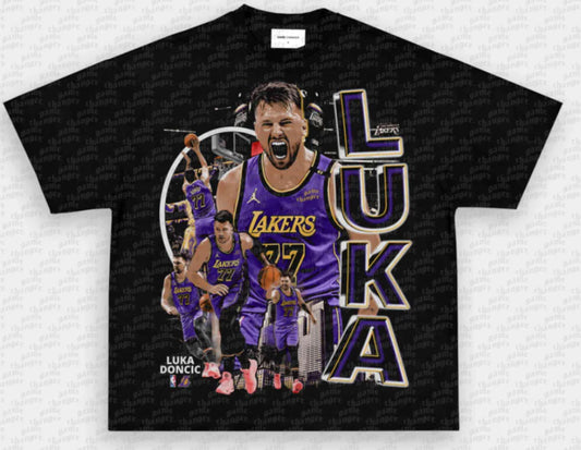 LUKA DONCIC- LAKERS TEE V3