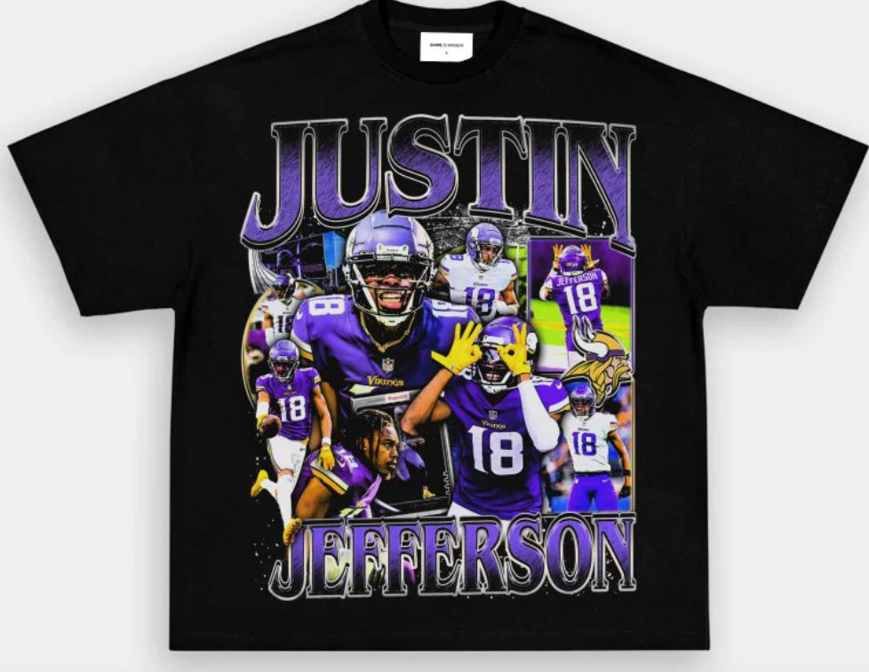 JUSTIN JEFFERSON ‘VIKINGS’ TEE V2