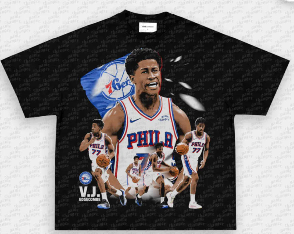 VJ EDGECOMBE - 76ERS TEE