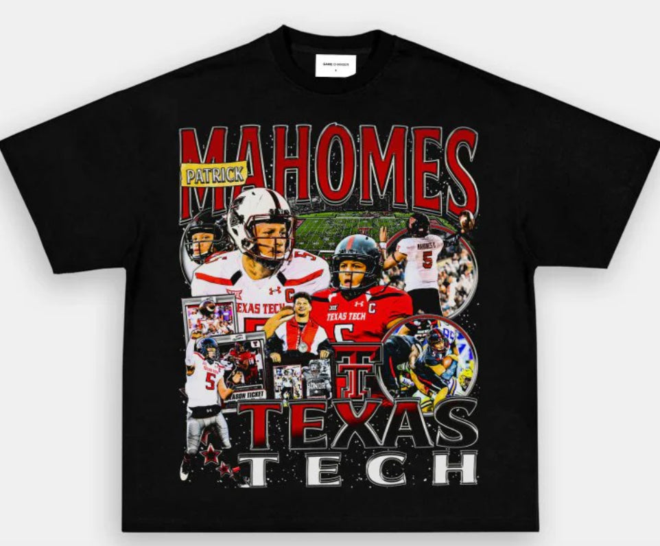 Patrick Mahomes ‘Texas Tech’ Tee