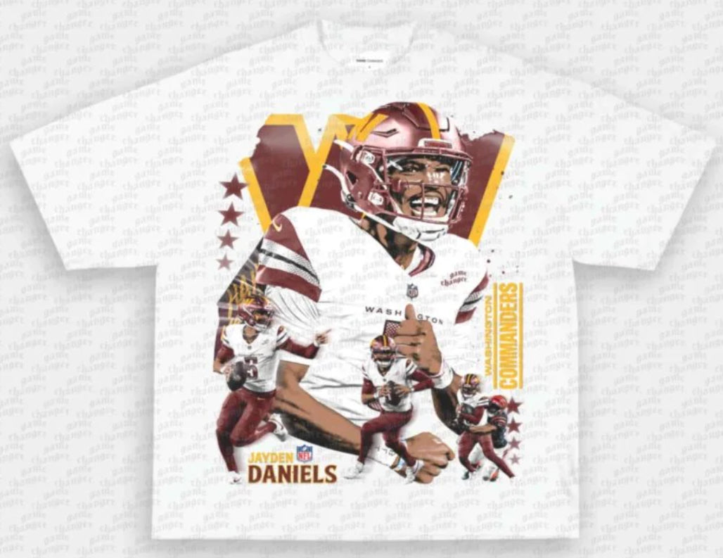 JAYDEN DANIELS ‘COMMANDERS’ TEE