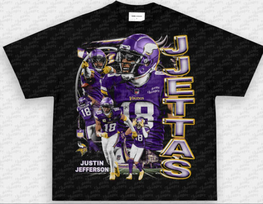 JUSTIN JEFFERSON ‘VIKINGS’ TEE V3