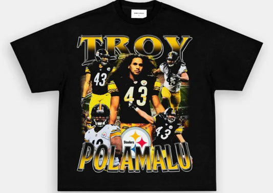 Troy Polamalu ‘Steelers’ Tee V2