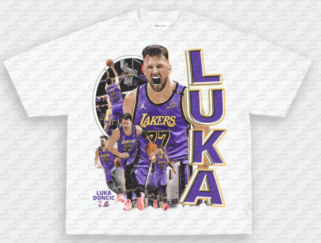 LUKA DONCIC- LAKERS TEE V3