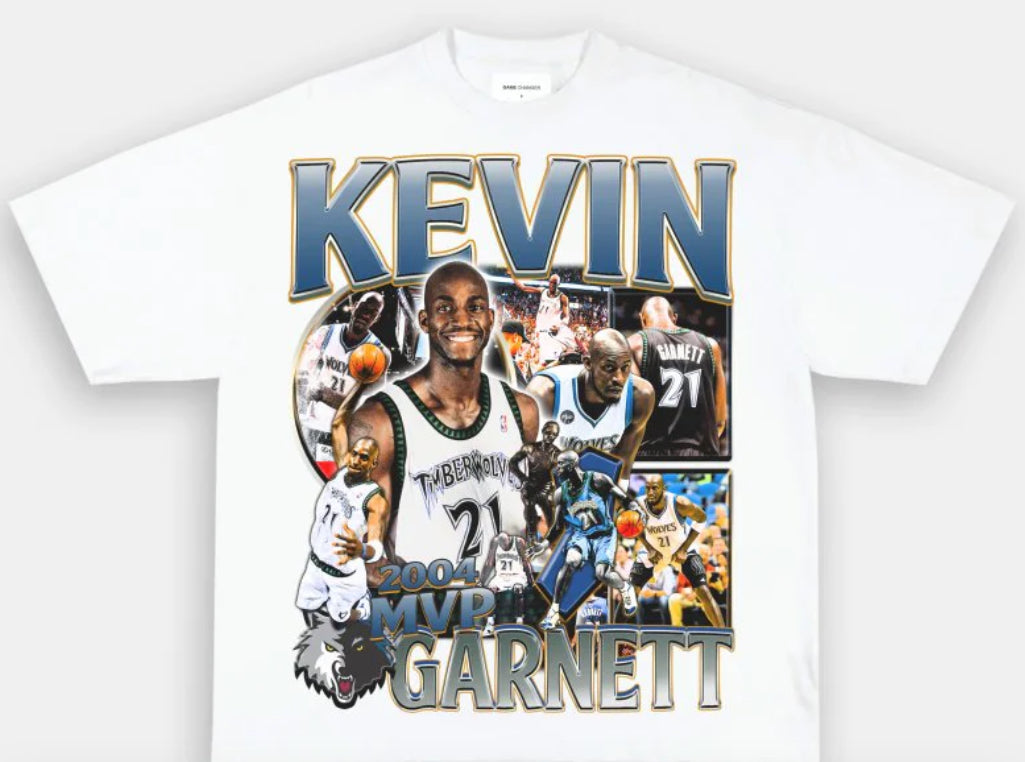 KEVIN GARNETT - TIMBERWOLVES TEE