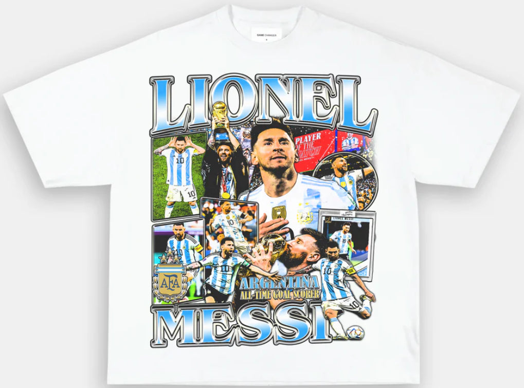 LIONEL MESSI ARGENTINA TEE - Unseen 