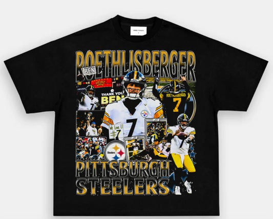 BEN ROETHLISBERGER ‘STEELERS’ TEE