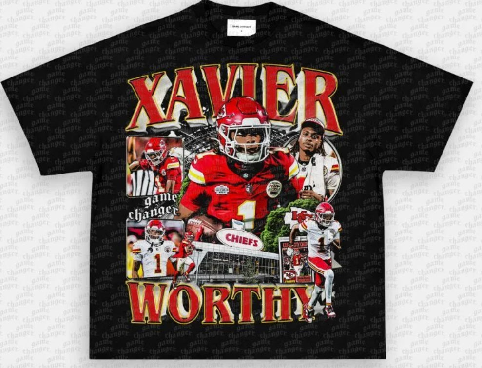 XAVIER WORTHY ‘CHIEFS’ TEE