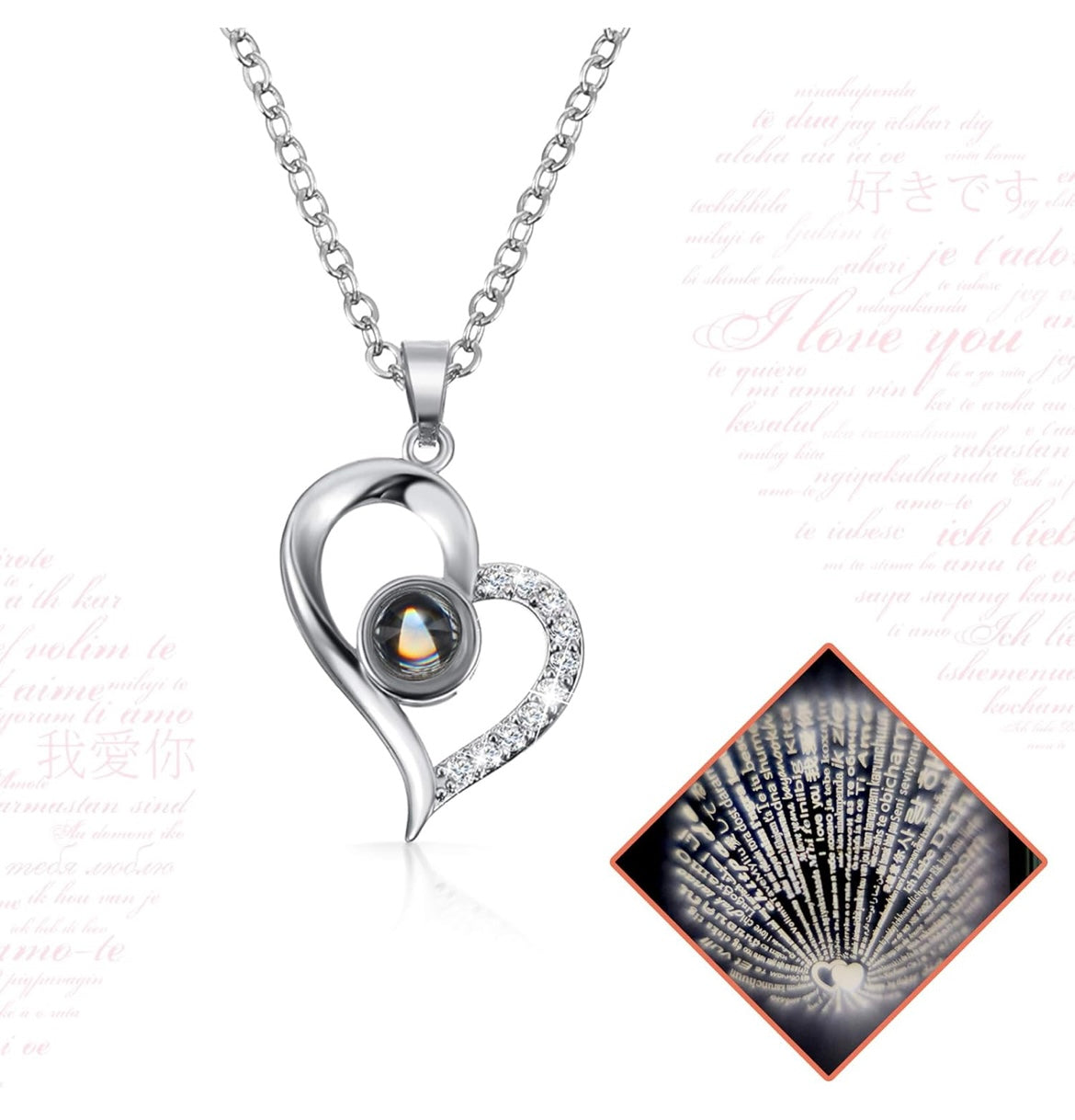 ‘I Love You In 1000 Languages Silver’