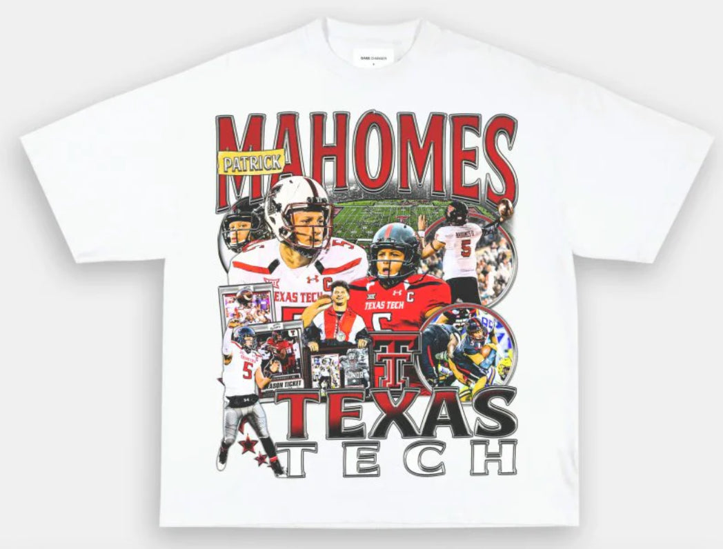 Patrick Mahomes ‘Texas Tech’ Tee