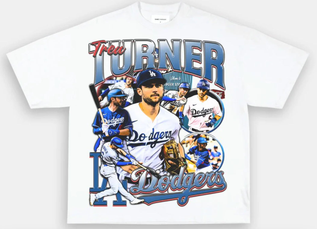TREA TURNER DODGERS TEE