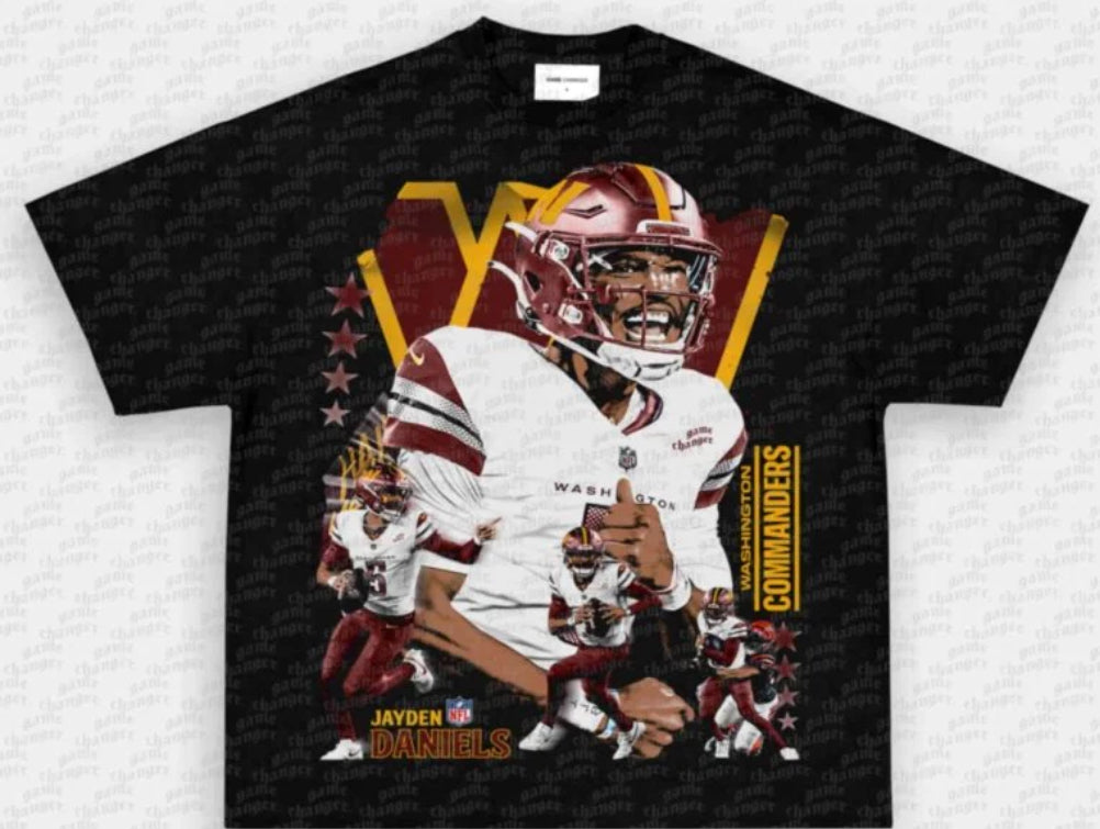 JAYDEN DANIELS ‘COMMANDERS’ TEE