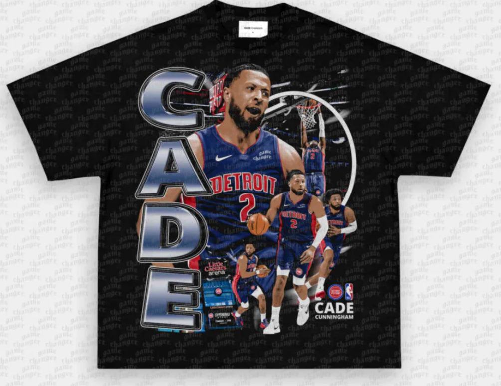 CADE CUNNINGHAM - PISTONS TEE