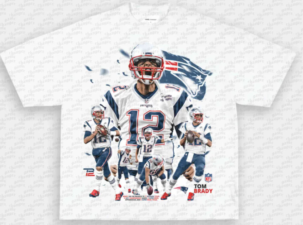 TOM BRADY ‘PATRIOTS’ TEE