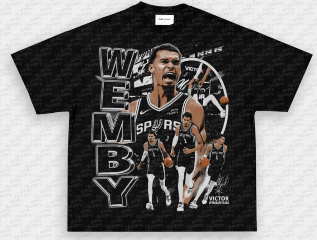 VICTOR WEMBANYAMA - SPURS TEE V2