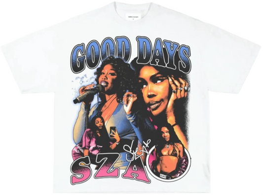 SZA WHITE TEE - Unseen 