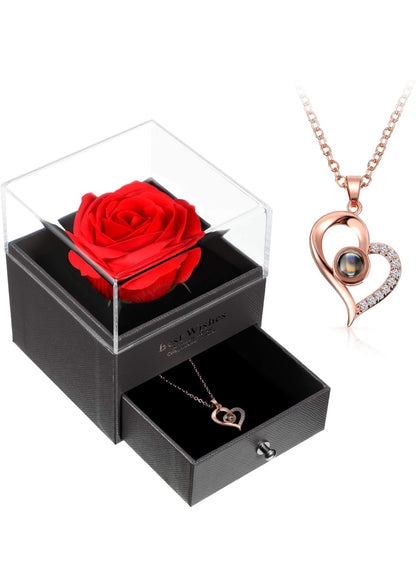 ‘I Love You In 1000 Languages Rose Gold’